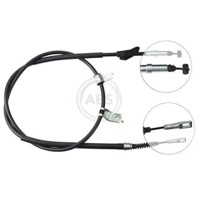 Cable de accionamiento, freno de estacionamiento A.B.S. K18968 Original